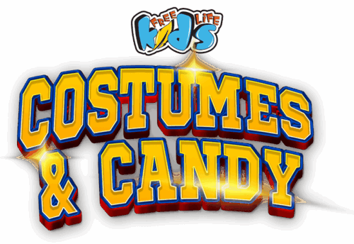 Free Life Kids Costumes and Candy logo