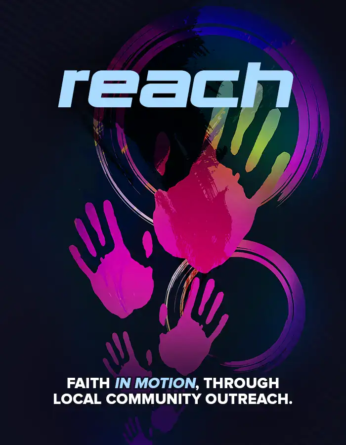Reach serving small group