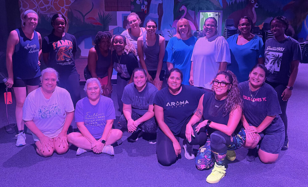 Zumba ladies small group