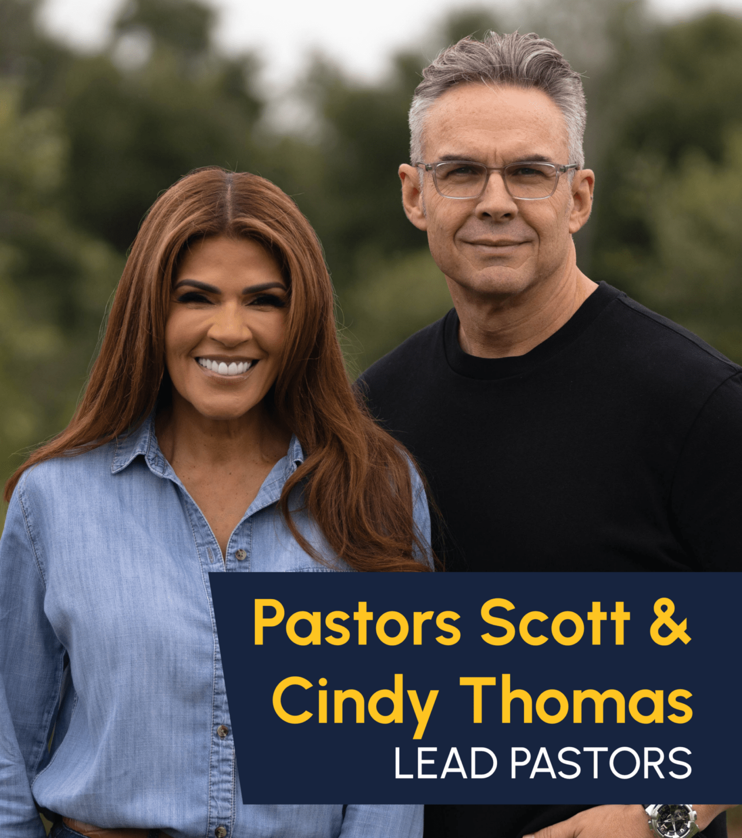 Pastors Scott and Cindy Thomas, lead pastors of Free Life Chapel