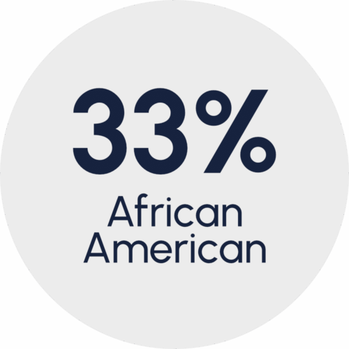 Congregation 33% African American - 2025 congregational survey